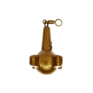 Рибальське грузило, маркерне, фарбоване, з вертлюгом, Булава, 90г